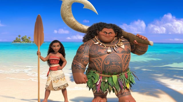 Moana, starring Auli’i Cravalho and Dwayne Johnson, was a box office hit. But a writer and animator is fighting for damages in court