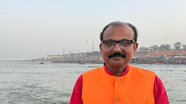 BJP leader and Uttar Pradesh minister Raghuraj Singh.