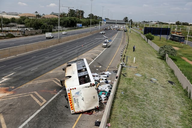 South Africa battles with a high rate of road fatalities despite sophisticated road networks