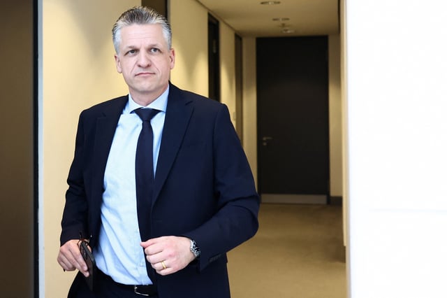 Member of Christian Democratic Party (CDU) party Thorsten Frei is seen in Berlin, Germany, January 31, 2025. REUTERS/Liesa Johannssen/File Photo