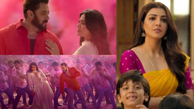 Salman, Rashmika and Kajal in Sikandar’s Holi song Bam Bam Bhole