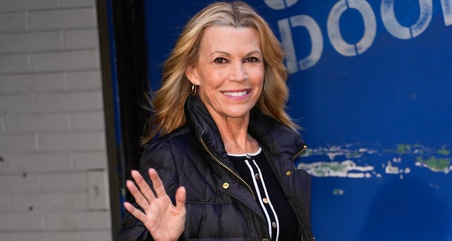 Vanna White is seen on February 26, 2025 in New York City.