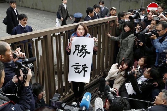 Au Japon, seuls 4 % des femmes victimes de viol osent porter plainte.