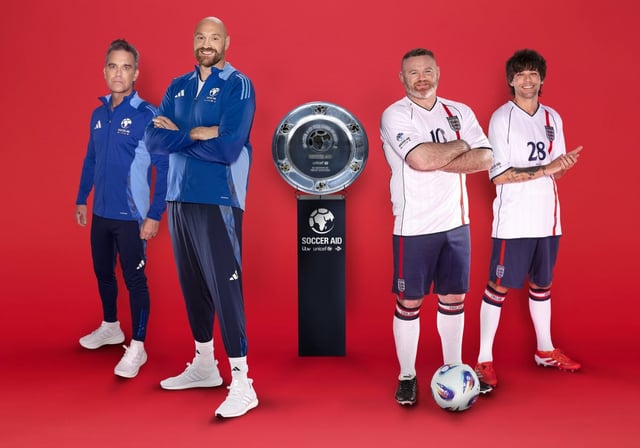 The line-up for Soccer Aid 2025 has been announced (Photo: Soccer Aid 2025/PA)