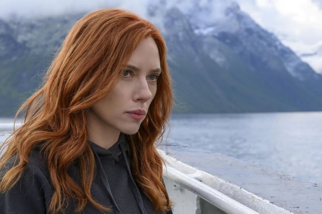Scarlett Johansson as Natasha Romanoff in Black Widow