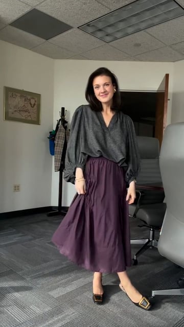 A still from a video posted to Instagram by McLaurine Pinover, the communications director for the Office of Personnel Management.