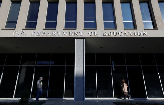 Le bâtiment abritant le ministère américain de l’Éducation à Washington DC.