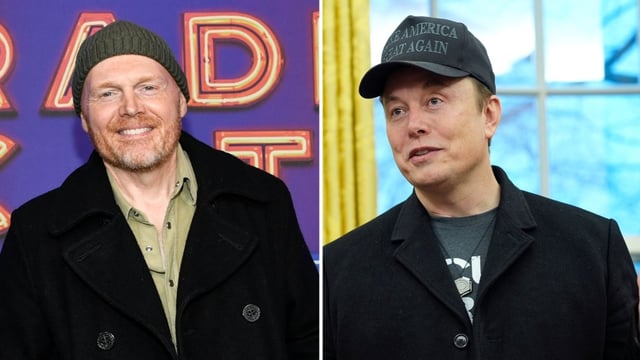 Bill Burr says Elon Musk ‘evidently is a Nazi,’ calls tech tycoon an ‘idiot’ (Photo by Evan Agostini/Invision/AP, AP Photo/Alex Brandon)