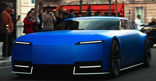 The Type 00 sure has an eye-catching design – and it appears even more so out on the road