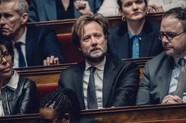 Boris Vallaud à l'Assemblée nationale pendant une séance de questions au gouvernement, le 11 février 2025.