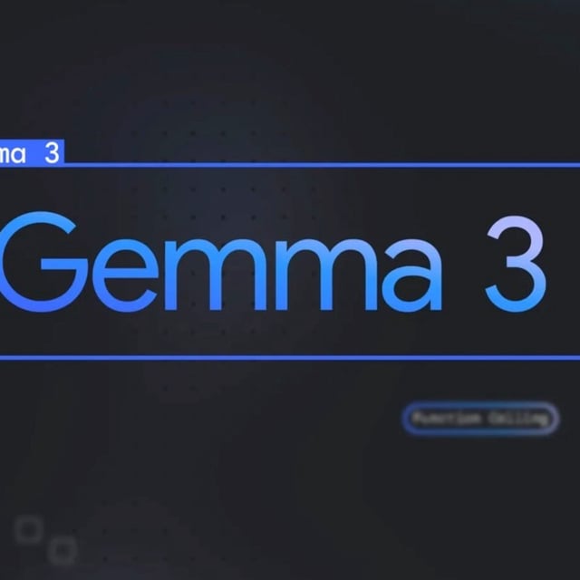 Google Gemma 3 open-source AI model.