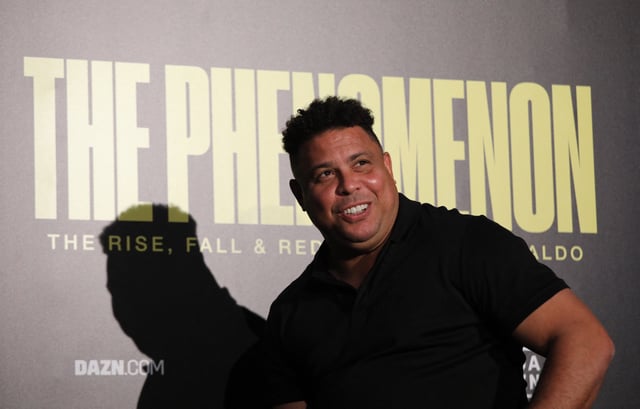 Soccer Football - Interview with Ronaldo Nazario - Madrid, Spain - October 14, 2022 Former Real Madrid, Barcelona and Brazil striker Ronaldo Nazario before a interview on the eve of the world premier of his documentary 'The Phenomenon' REUTERS/Violeta Santos Moura/ File Photo