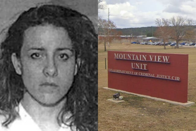 Brittany Marlowe Holberg was convicted in 1998 of robbing and murdering 80-year-old A.B. Towery in his Amarillo home. Holberg is currently being held at the Patrick L. O’Daniel Unit, a Gatesville prison that houses females on death row, among other inmates.