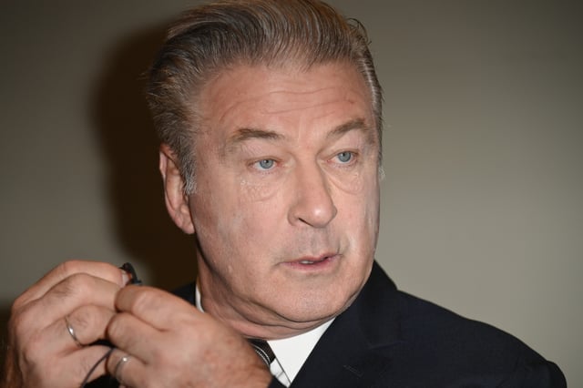Alec Baldwin attends ther press conference the 42nd Torino Film Festival in Turin, Italy.