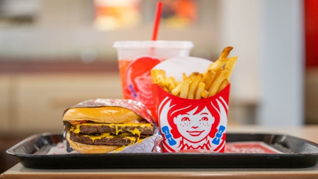 Wendy&#39;s meal combo.