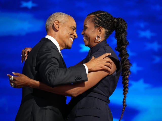 Barack Obama and Michelle Obama