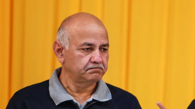 Former Delhi deputy chief minister Manish Sisodia