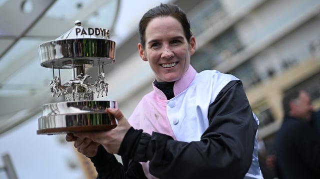 Blackmore won the feature race at the Cheltenham Festival on Thursday, with Bob Olinger taking the Stayers’ Hurdle