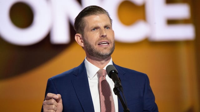 Eric Trump is the first of the Trump family to have visited Bute House