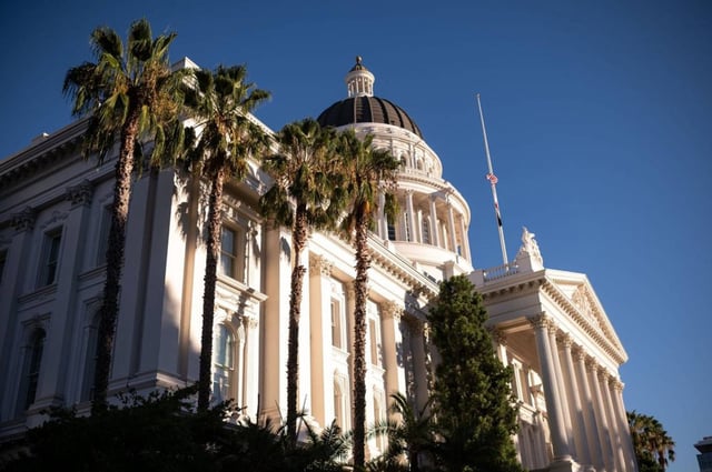 The California Capitol building on Sept. 10, 2021, in Sacramento. (Xavier Mascareñas/The Sacramento Bee/TNS)