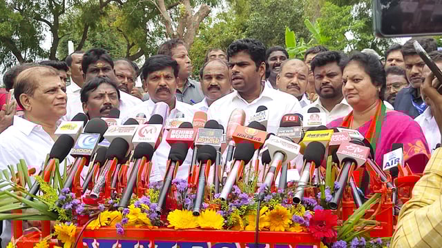 Representational image of Tamil Nadu BJP members, who walked out of the state assembly