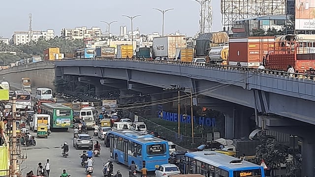 The officials took an early morning drive from Bengaluru's Silk Board to KR Puram which focused on identifying critical infrastructure challenges. (Pic for representation) 
