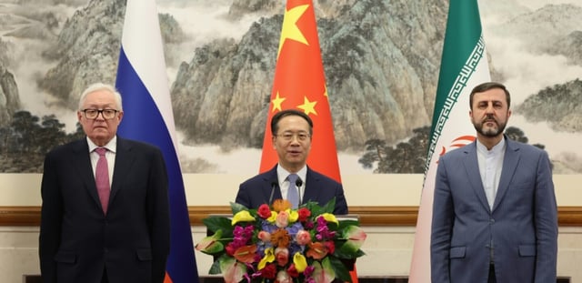 AFP - Russie Iran Chine