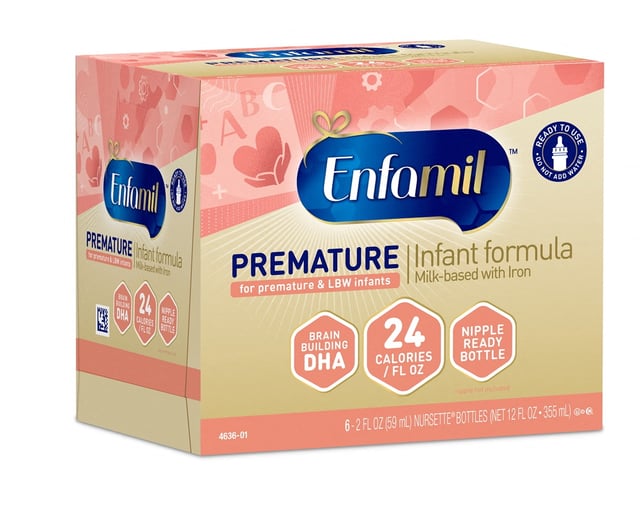 Undated handout image of Enfamil Premature 24 baby formula, made by Reckitt's Mead Johnson business, which is the subject of legal action in the United States.   Reckitt/Handout via REUTERS  THIS IMAGE HAS BEEN SUPPLIED BY A THIRD PARTY
