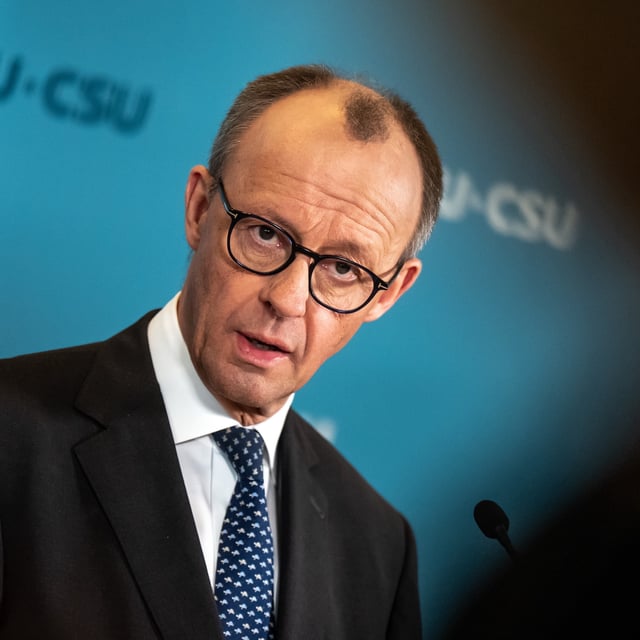CDU-Chef Friedrich Merz hat sich mit den Grünen auf ein Schuldenpaket geeinigt.