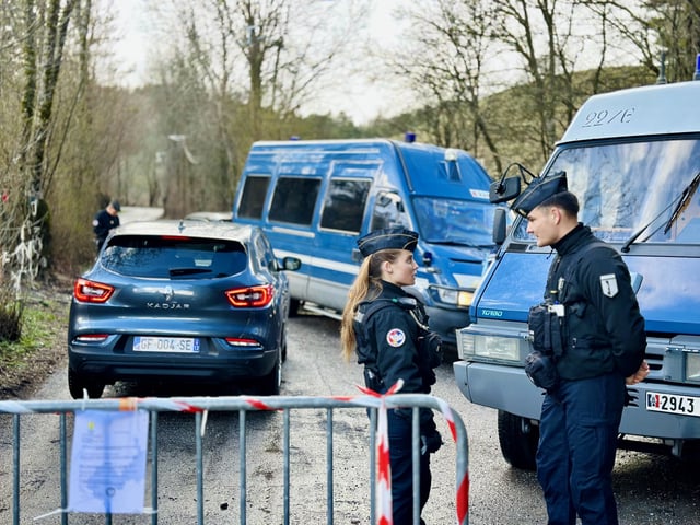 Pas moins d'une centaine de gendarmes est restée à pied d'œuvre quotidiennement pendant plus de dix jours sur le territoire du Vernet.