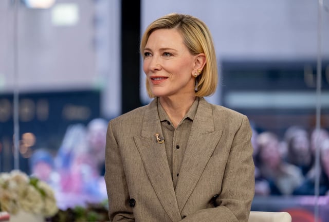 Cate Blanchett on the TODAY show March, 2025.