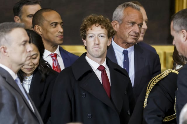 Meta moves cutting workplace diversity and fact-checking  efforts came after co-founder Mark Zuckerberg attended the inauguration of Donald Trump as US president