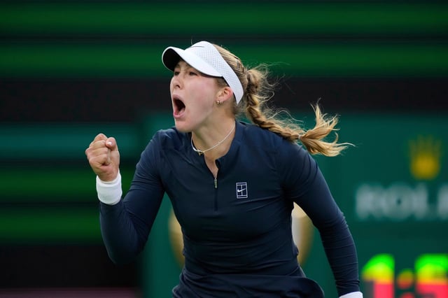 Mirra Andreeva booked her spot in the Indian Wells final by beating Iga Świątek.