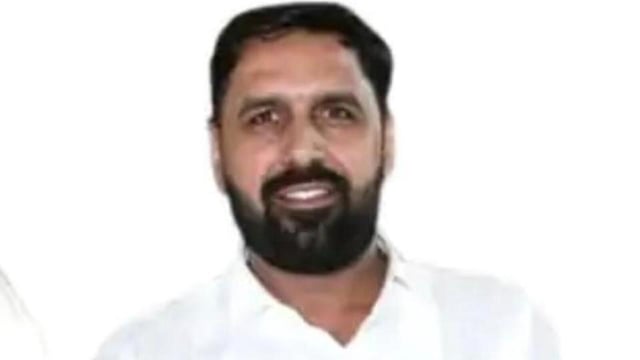 Surendra Jawahar, the president of BJP’s Mundlana mandal in Sonepat, who was shot dead by his neighbour over a land dispute on Friday night. (HT file photo)