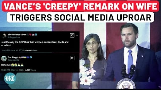 Internet Slams Vance for ‘Tasteless’ Joke About Wife Usha, Netizens Say ‘Usha, Run!’