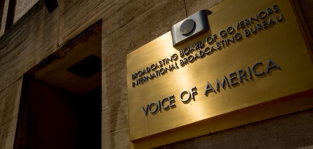 Zentrale von Voice of America: Die Sendungen richten sich vor allem an Menschen in Ländern ohne Pressefreiheit