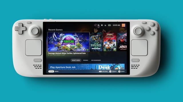 An image about 'The future of hardware at Valve is bright,' Steam Deck and SteamOS lead the charge