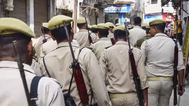 Amid the tense situations, the whitewashing of the Shahi Jama Masjid in Sambhal also began on Sunday. 