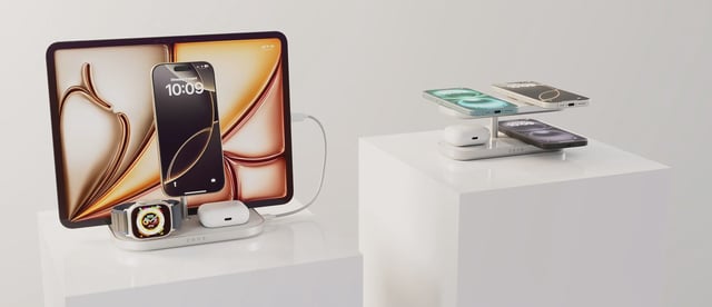 The two new chargers give Apple users elegant charging options.