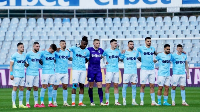 Arda Kardzhali players pay silent tribute to Ganchev before it emerged that their former player, 78, was alive and well