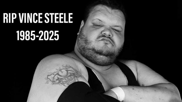 Brii Combination Wrestling (BCW) officials confirmed on Monday that pro wrestler Vince Steele passed away during a match in New Jersey. 