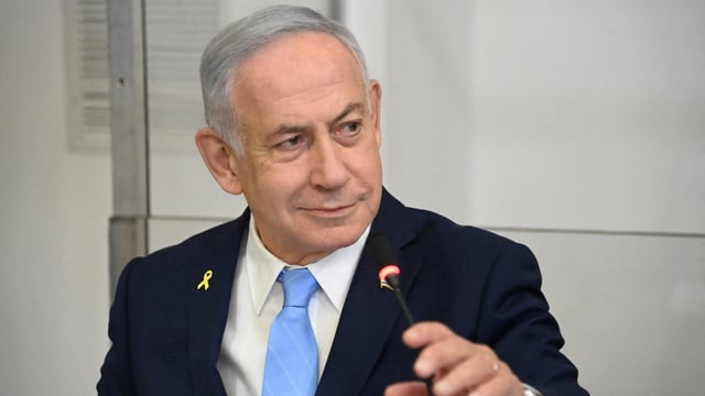  Israeli Prime Minister Benjamin Netanyahu.