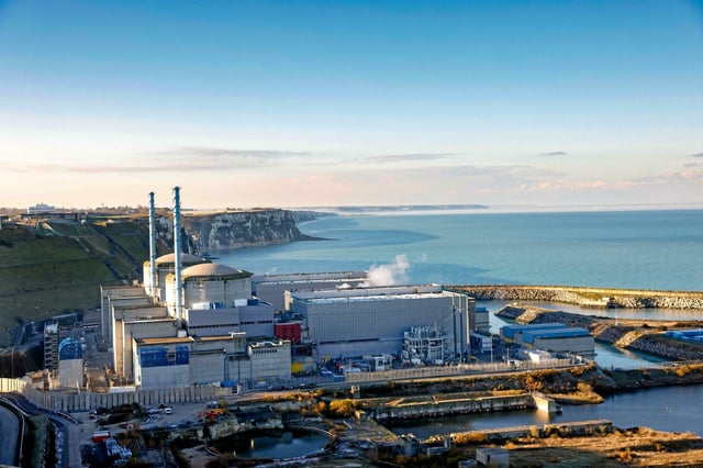 Le site de Penly (Seine-Maritime) doit accueillir deux réacteurs EPR2.
