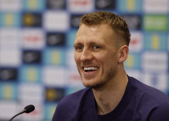 Soccer Football - World Cup - UEFA Qualifiers - England Press Conference - St George's Park, Burton upon Trent, Britain - March 18, 2025 England's Dan Burn during the press conference Action Images via Reuters/Jason Cairnduff