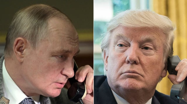 Guerre en Ukraine: Donald Trump dit qu’il parlera à Vladimir Poutine mardi