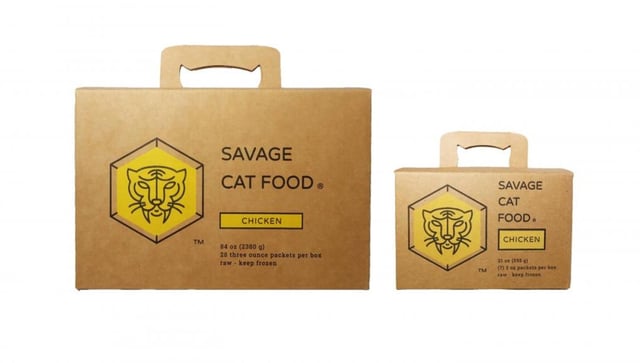 El Cajon-based Savage Pet food is recalling boxes of raw chicken food that were possibly exposed to H5N1, also known as the bird flu. (Photo courtesy of Savage Pet Food)