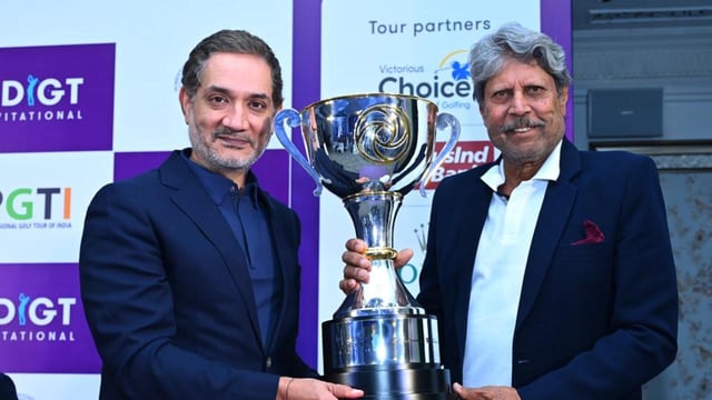 The Kapil Dev Grant Thornton Invitational will tee off at Bengaluru’s Prestige Golfshire from April 23-26. (HT)