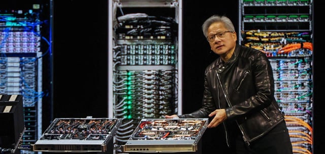 Nvidia-CEO Jensen Huang bei der Entwicklerkonferenz GTC in San Jose