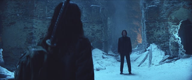 Keanu Reeves as John Wick in Ballerina.