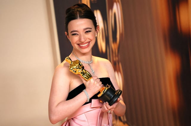 Mikey Madison at the 2025 Oscars in Los Angeles.